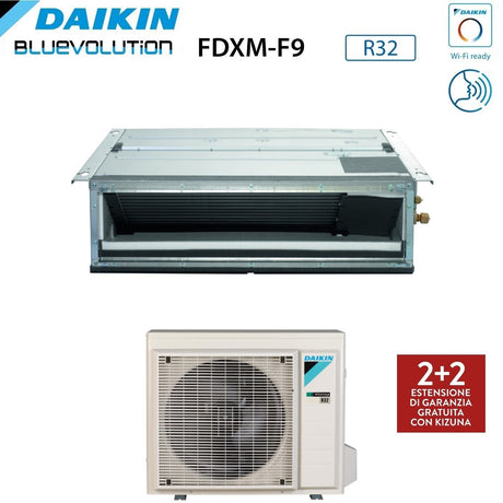 climatizzatore condizionatore daikin bluevolution inverter canalizzato ultrapiatto 12000 btu fdxm35f3 f9 r 32 wi fi optional garanzia italiana