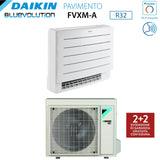 climatizzatore condizionatore daikin bluevolution perfera a pavimento 12000 btu fvxm35a r 32 wi fi integrato telecomando a infrarossi incluso garanzia italiana novita