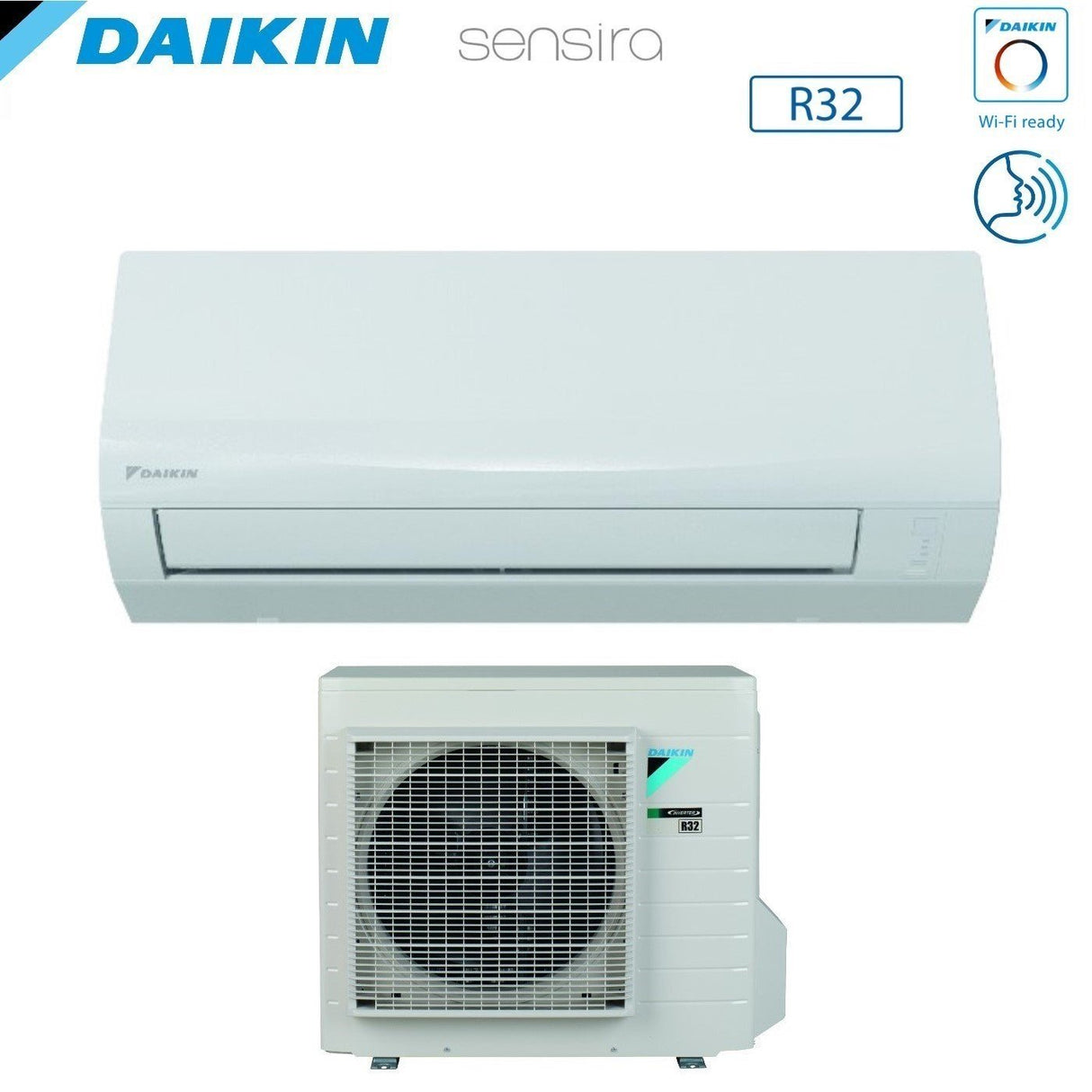 climatizzatore condizionatore daikin inverter serie ecoplus sensira 7000 btu ftxf20e r 32 wi fi optional classe a__ a_