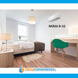 climatizzatore condizionatore dual split inverter toshiba mirai r32 10000_13000 con ras 2m14u2avg e 10_13 btu 6132