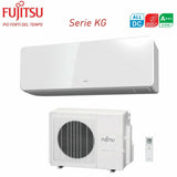 climatizzatore condizionatore fujitsu inverter serie kg 12000 btu asyg12kgte codice 3ngf7185 r 32 wi fi optional classe a___