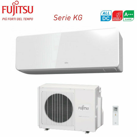 climatizzatore condizionatore fujitsu inverter serie kg 9000 btu asyg09kgte codice 3ngf7155 r 32 wi fi optional classe a___
