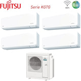 climatizzatore condizionatore fujitsu quadri split inverter serie kg 7_7_9_9 con aoyg30kbta4 r 32 wi fi integrato 7000_7000_9000_9000