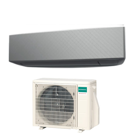 climatizzatore condizionatore general fujitsu inverter serie keta silver 14000 btu ashg14keta b r 32 wi fi optional classe a__ a_ colore argento novita