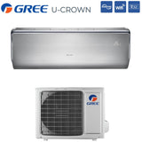 climatizzatore condizionatore gree inverter serie u crown 18000 btu gwh18uc k6dna4a r 32 wi fi integrato novita