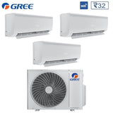 climatizzatore condizionatore gree trial split inverter serie bora plus 9_9_12 con gwhd 21 nk6oo r 32 wi fi optional 9000_9000_9000