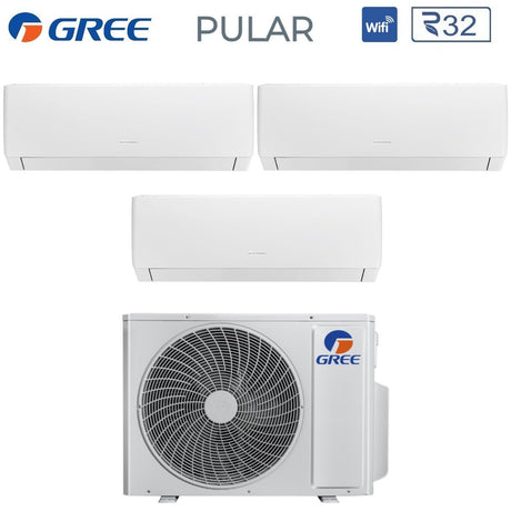 climatizzatore condizionatore gree trial split inverter serie pular 7_9_9 con gwhd 24 nk6oo r 32 wi fi integrato 7000_9000_9000