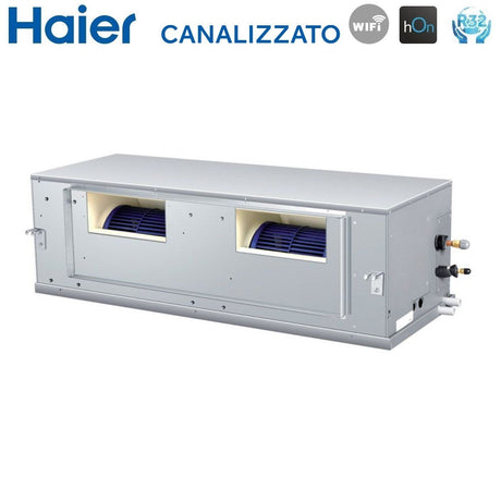 climatizzatore condizionatore haier inverter canalizzato canalizzabile alta prevalenza 42000 btu adh125h1erg trifase r 32 wi fi optional