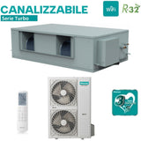 climatizzatore condizionatore hisense canalizzato canalizzabile hsp inverter 68000 btu aud200ux4rph8 trifase r 32 wi fi optional con comando a filo e telecomando di serie