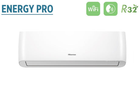climatizzatore condizionatore hisense dual split inverter serie energy pro 12_12 con 2amw52u4rxc r 32 wi fi integrato 12000_12000 novita
