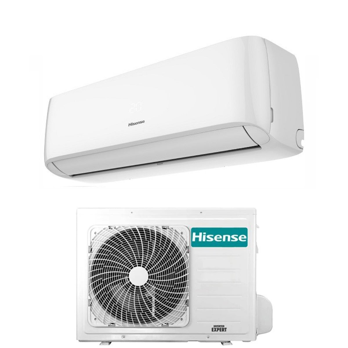 climatizzatore condizionatore hisense inverter serie easy smart 18000 btu ca50xs02g _ ca50xs02w r 32 wi fi optional classe a__ a_