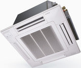 climatizzatore condizionatore hitachi a cassetta 4 vie inverter 9000 btu rai 25rpe r 32 wi fi optional con griglia inclusa novita