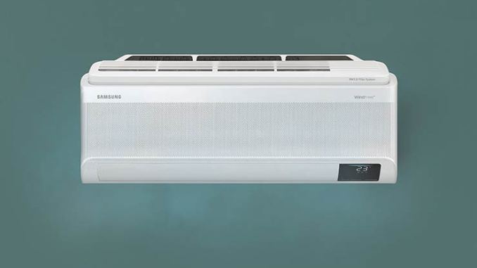 climatizzatore condizionatore inverter samsung windfree pure 1.0 12000 btu a__ ar12axkaawkneu wi fi integrato controllo vocale r 32