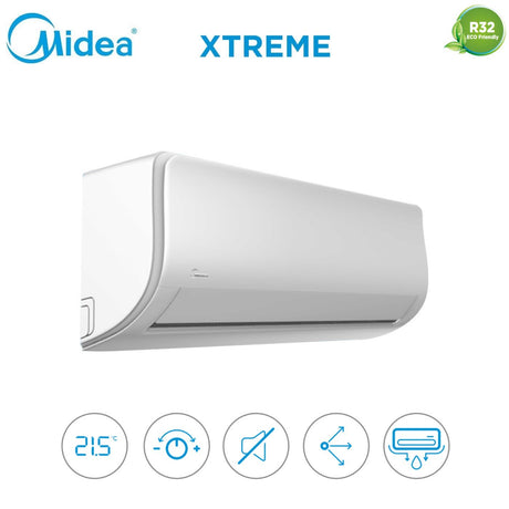 climatizzatore condizionatore midea quadri split inverter serie xtreme 9_9_9_12 con m4oe 28hfn8 r 32 wi fi integrato 9000_9000_9000_12000 novita