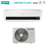 climatizzatore condizionatore samsung inverter serie windfree classic 24000 btu ar24nxpxbw wi fi r410 classe a__ a_ new 2018