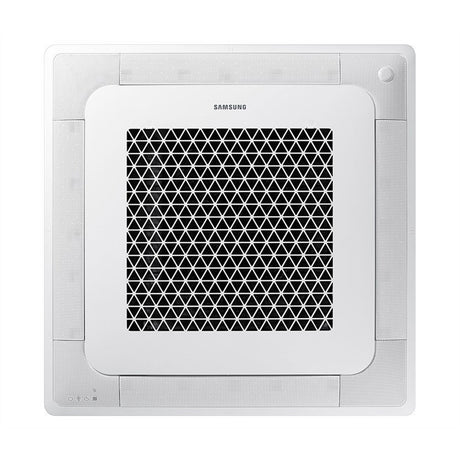 climatizzatore condizionatore samsung mini cassetta 4 vie windfree 12000 btu ac035nnndkh r 410 wi fi optional con telecomando wireless e pannello incluso