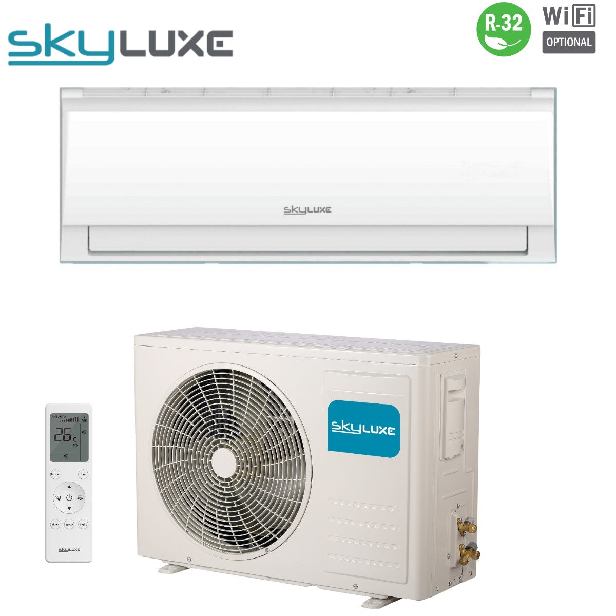 climatizzatore condizionatore skyluxe inverter serie q7 12000 btu sky s035q7wfr32 r 32 w fi optional classe a__ a_