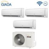 climatizzatore condizionatore trial split inverter ferroli giada m 9000_9000_18000 btu con 27 3 wi fi integrato alexa e google home 9_9_18 novita