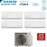 daikin climatizzatore condizionatore daikin bluevolution quadri split inverter serie ftxmr perfera wall 79924 con 4mxm80a r 32 wi fi integrato 70009000900024000 garanzia italiana
