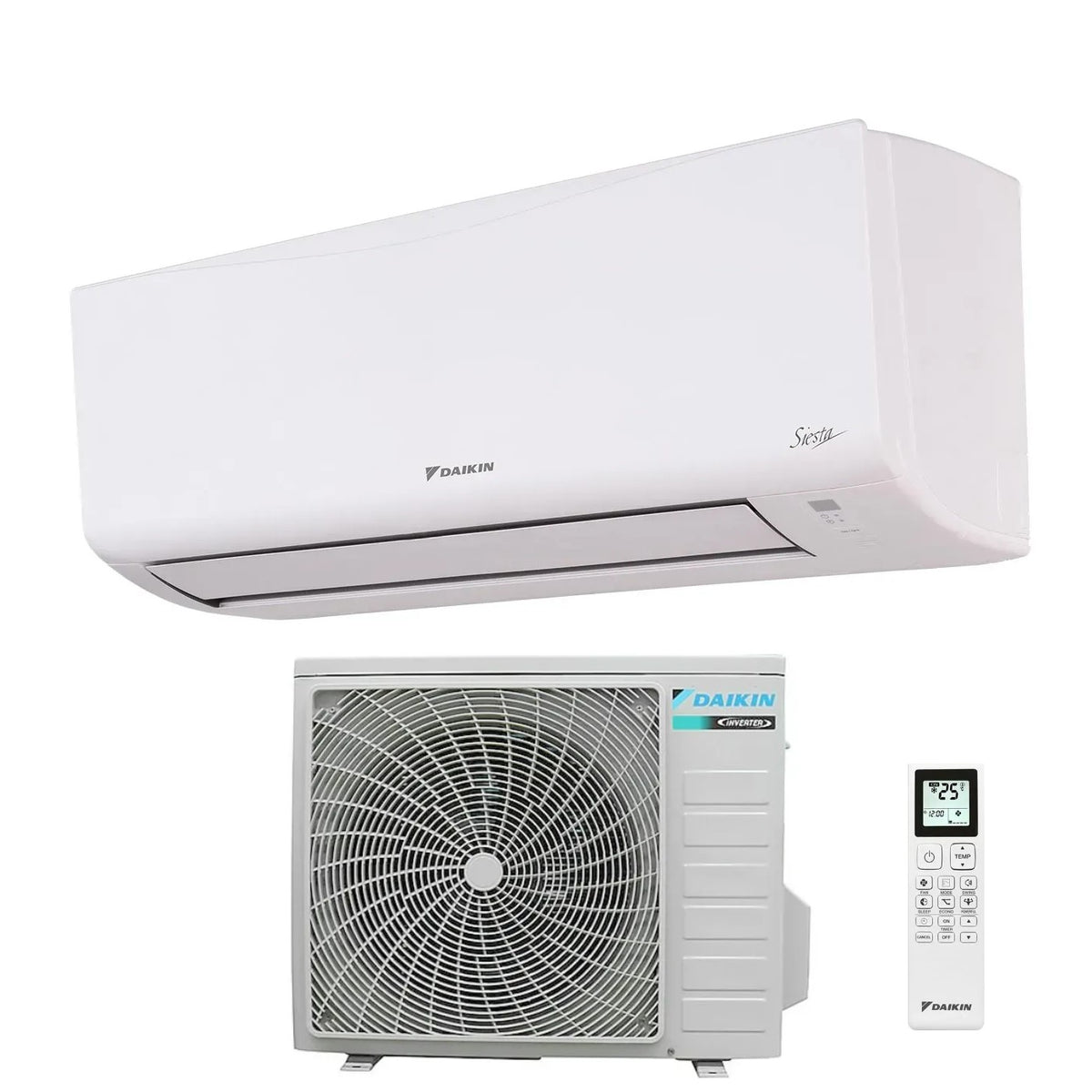 daikin condizionatore daikin siesta 24000 btu atxc771c r 32 wi fi integrato