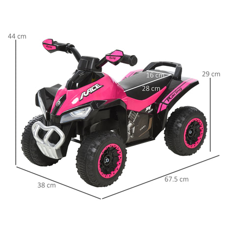 easycomfort area occasioni 2420 easycomfort mini quad per bambini 18 36 mesi a spinta manuale con musiche integrate in pp e metallo 67 5x38x44 cm rosa