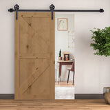 easycomfort easycomfort kit porta scorrevole 100kg max in acciaio con binario ganci fermi viti e bulloni 183x4x0 6 cm