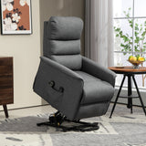 easycomfort easycomfort poltrona alzapersona elettrica con 8 punti vibranti 4 modalita di massaggio e riscaldamento grigio