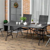 immagine-2-easycomfort-easycomfort-tavolo-da-giardino-pieghevole-per-6-persone-in-acciaio-e-hdpe-180x75-5x73cm-grigio-scuro