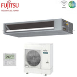 fujitsu condizionatore fujitsu canalizzabile serie kmtap 54000 btu arxh54kmtap r 32 wi fi optional