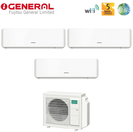 general fujitsu condizionatore trial split general fujitsu standard km 777 con aohg18kbta3 r 32 wi fi integrato