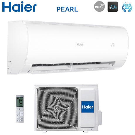 haier climatizzatore condizionatore haier inverter serie pearl 9000 btu as25pbphra pre r 32 wi fi integrato aa
