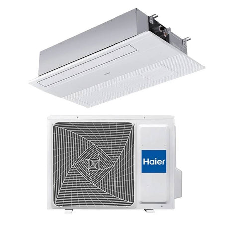 haier condizionatore a cassetta a 1 via haier 12000 btu ab35s2sa1fah r 32 wi fi integrato con griglia