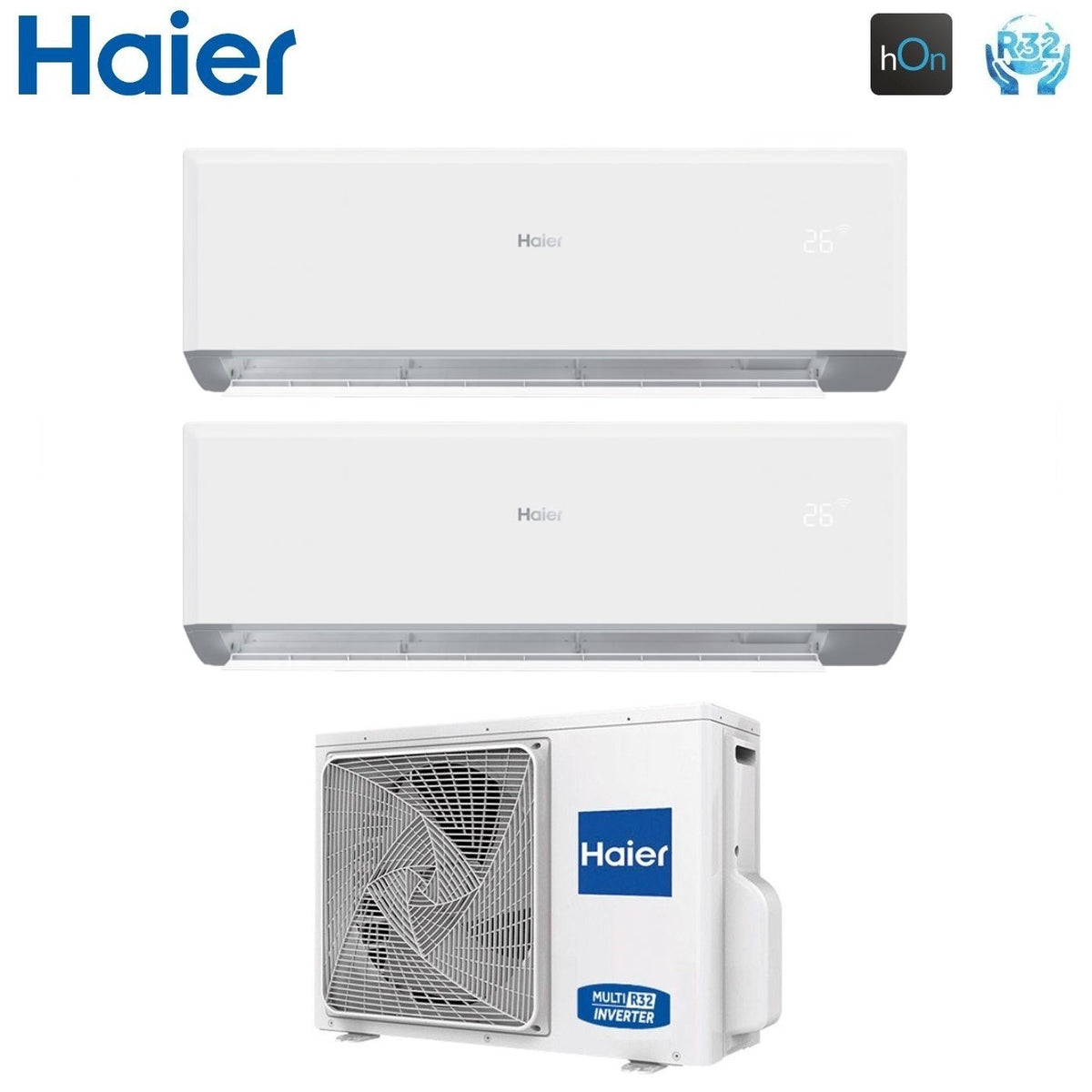 haier condizionatore dual split haier revive 1212 con 3u55meefra r 32 wi fi integrato