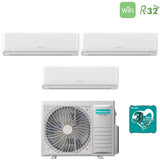 hisense climatizzatore condizionatore hisense trial split inverter serie ecosense 7712 con 3amw72u4rjc r 32 wi fi integrato 7000700012000