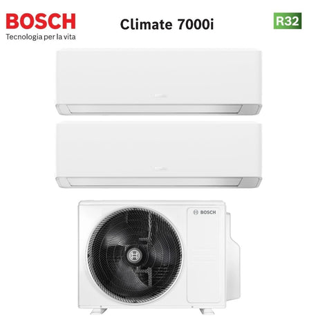 junkers bosch condizionatore dual split bosch climate 7000i white 79 con 5000m 532 e r 32 wi fi integrato