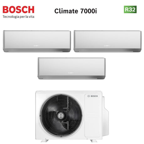 junkers bosch condizionatore trial split bosch climate 7000i silver 7912 con 5000m 623 e r 32 wi fi integrato