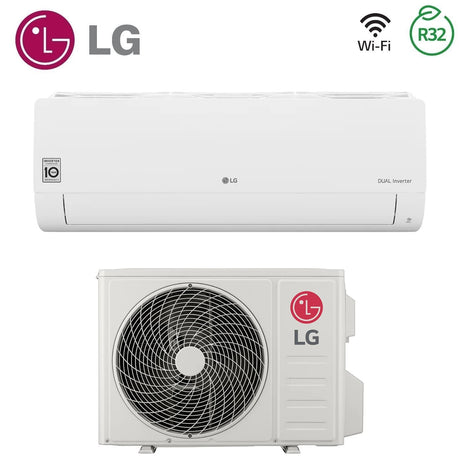 lg condizionatore lg dualcool libero smart 12000 btu ez12csn r 32 wi fi integrato