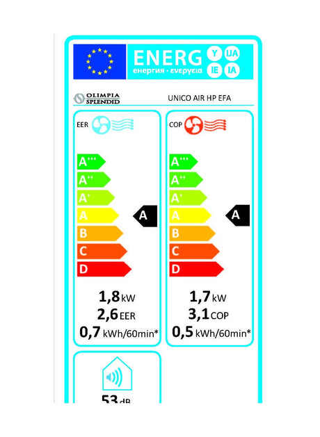 olimpia splendid area occasioni 2339 condizionatore olimpia splendid unico air hp efa 18 kw