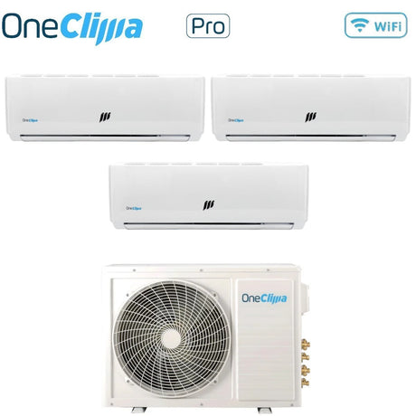oneclima climatizzatore condizionatore oneclima trial split inverter serie pro 999 con mlt27x3y24 r 32 wi fi optional 900090009000