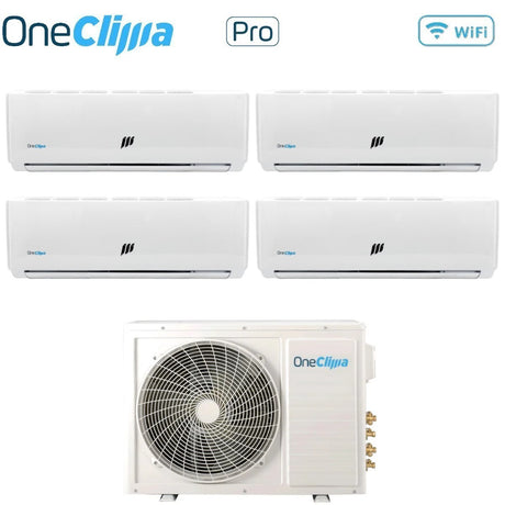 oneclima condizionatore quadri split oneclima pro 991212 con mlt32x4y24 r 32 wi fi optional
