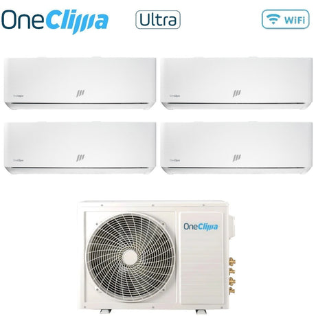 oneclima condizionatore quadri split oneclima ultra 99912 con mlt32x4y24 r 32 wi fi integrato pannello telato
