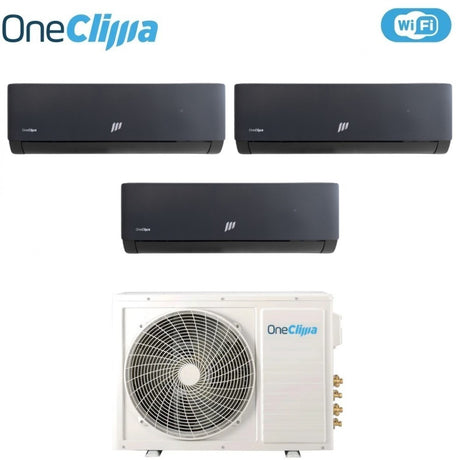 oneclima condizionatore trial split oneclima prime black 121212 con mlt27x3y24 r 32 wi fi integrato
