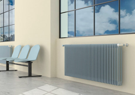 radiatore tubolare in alluminio fondital ardesia 3 colonne interasse 700 altezza 756