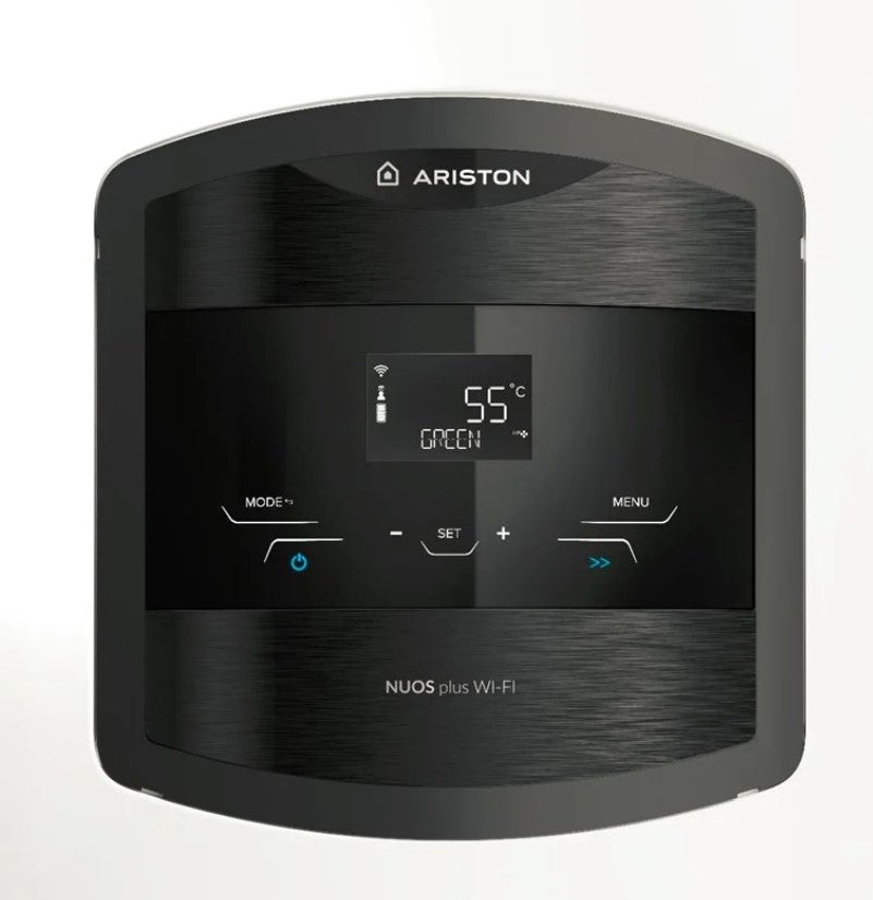 scaldabagno a pompa di calore ariston monoblocco nuos plus 250 codice 3069776 a_ wi fi integrato
