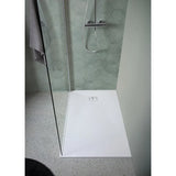 sfa piatto doccia sfa kinedo pietraviva 140 x 70 cm in resina effetto pietra bianco opaco ean 8033237883759