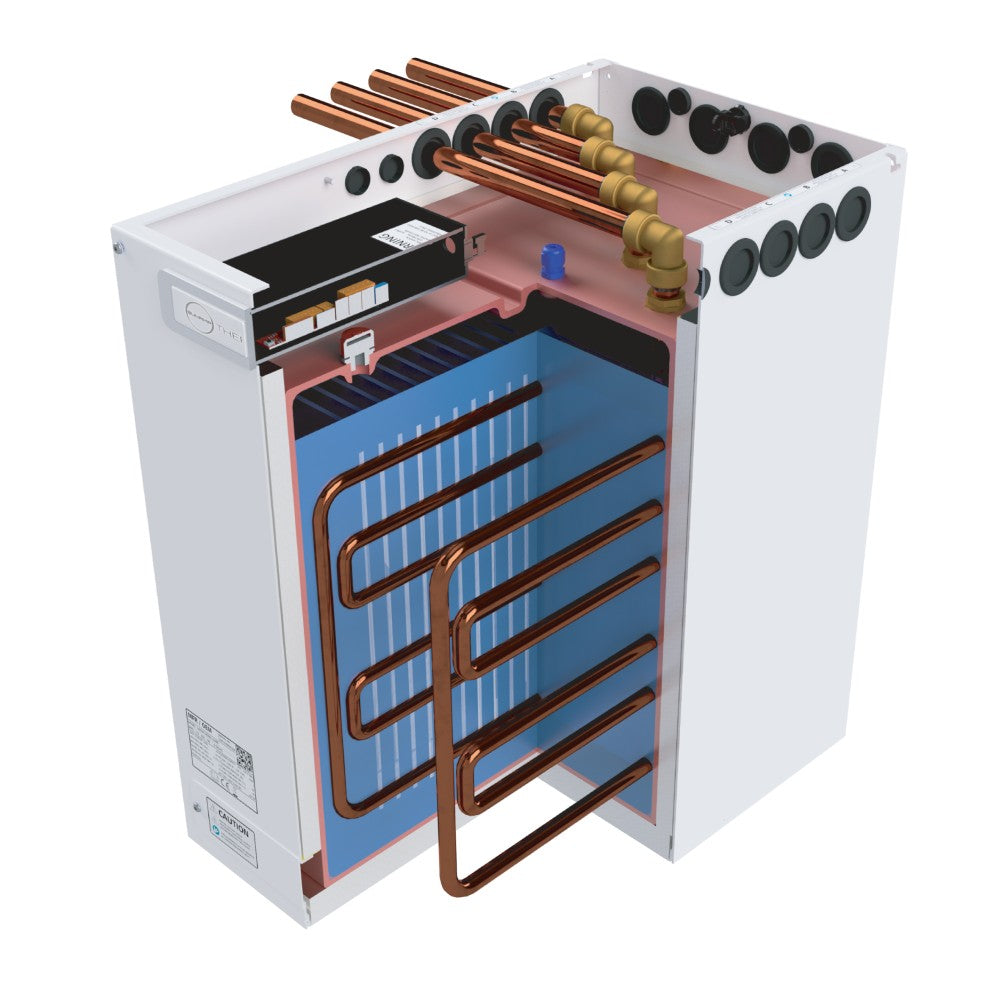 thermino scaldabagno full electric thermino xplus 210 con resistenza da 18 kw