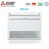unita interna a pavimento mitsubishi inverter 9000 btu mfz kt25vg r 32 telecomando incluso