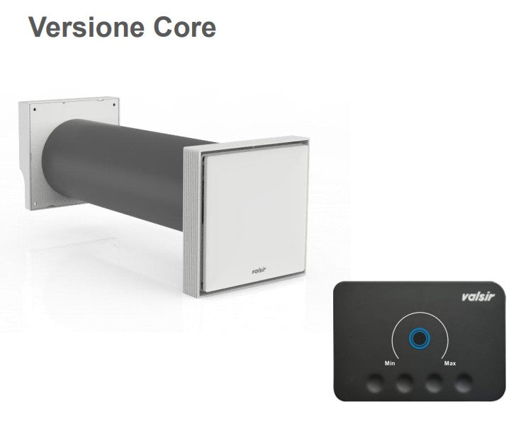 valsir recuperatore di calore valsir ariosa brezza 60 core