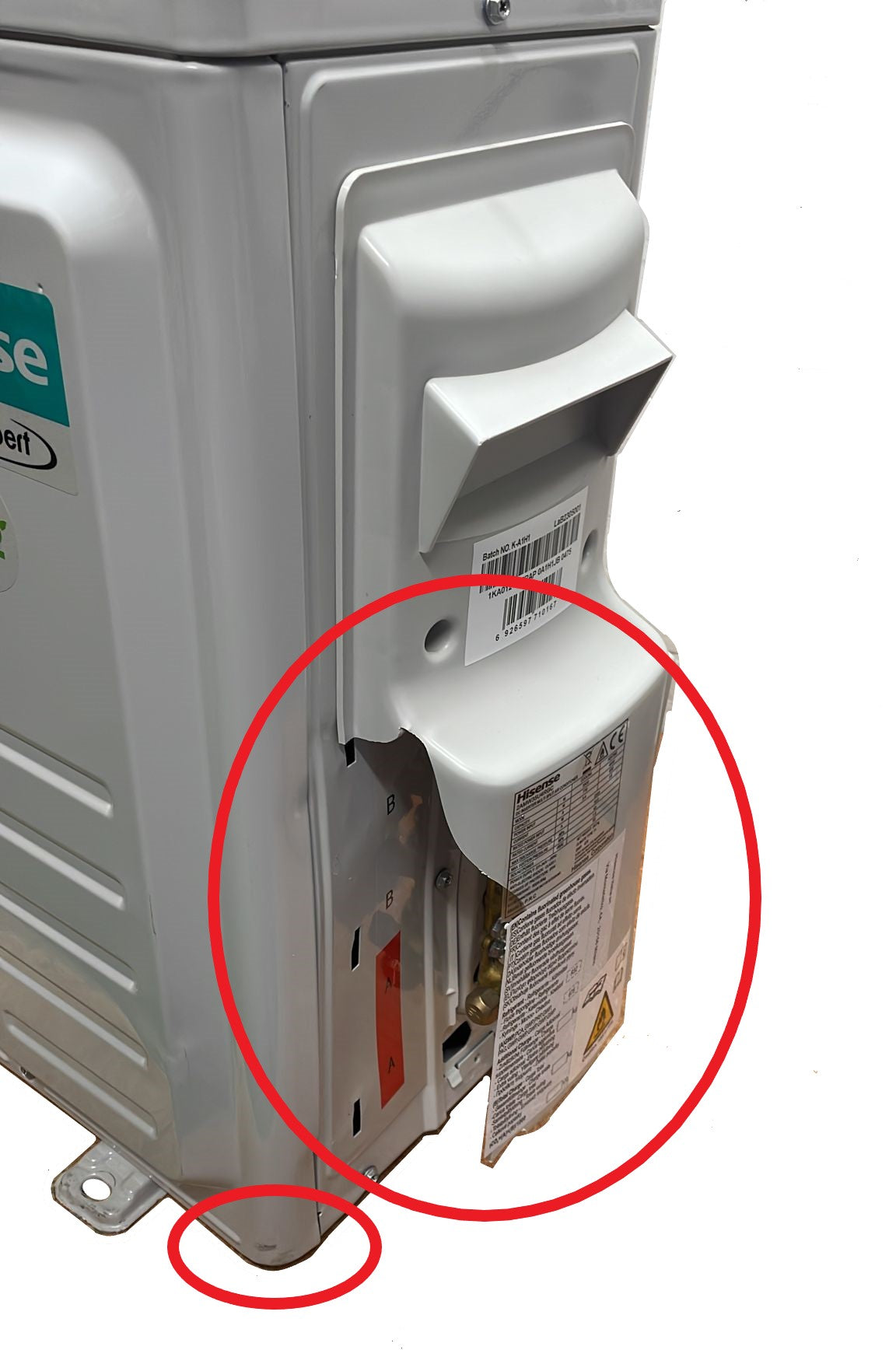 area occasioni climatizzatore condizionatore hisense dual split inverter serie hi comfort 9+9 con 2amw35u4rgc r 32 wi fi integrato 9000+9000 35236
