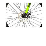 argento bicicletta elettrica argento e bike performance 250w 36v neroverde ar bi 220002 ean 8052679455973